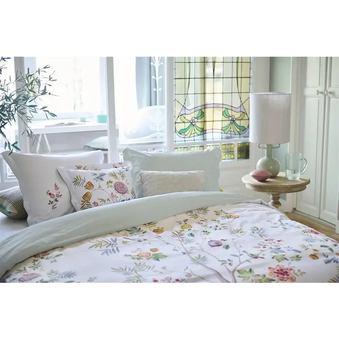 Pip Studio Il Paradiso Housse de couette blanche 260x200/220 cm