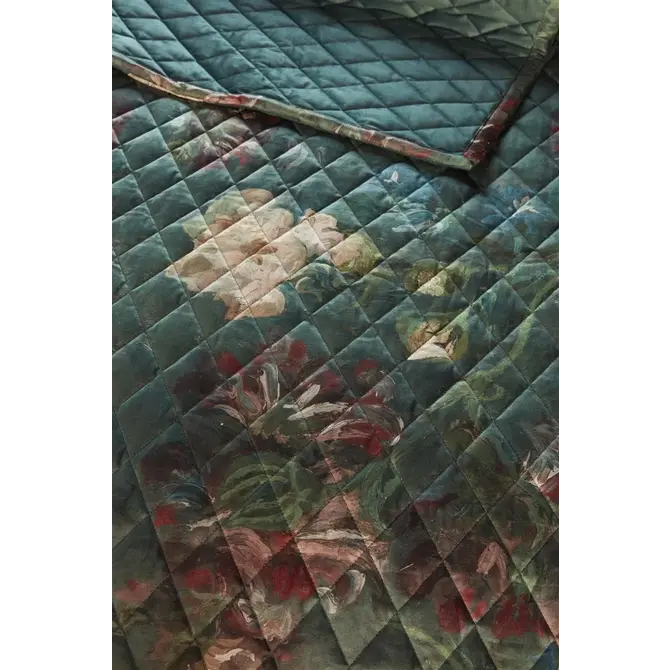 Beddinghouse x Van Gogh Peonies Green 180x260 cm couvre-lit