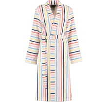 Cawö Dames Badjas 3343 Weiss-multi  44