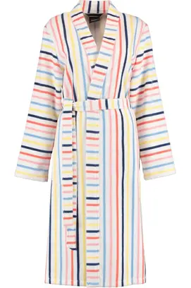 Cawö Dames Badjas 3343 Weiss-multi  44