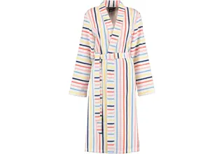 Cawö Dames Badjas 3343 Weiss-multi  44