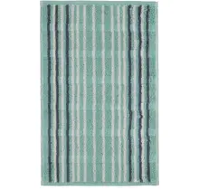 Cawö Noblesse Lines Streifen Gastendoekje seegrün