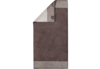 Cawo Two-Tone Handdoek Pepper 50x100