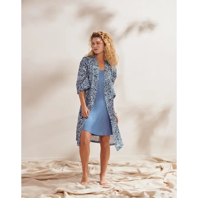Essenza Sarai Lenthe Kimono sloe blue S Essenza Sarai Lenthe Kimono sloe blue S