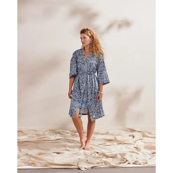 Essenza Sarai Lenthe Kimono sloe blue S Essenza Sarai Lenthe Kimono sloe blue S