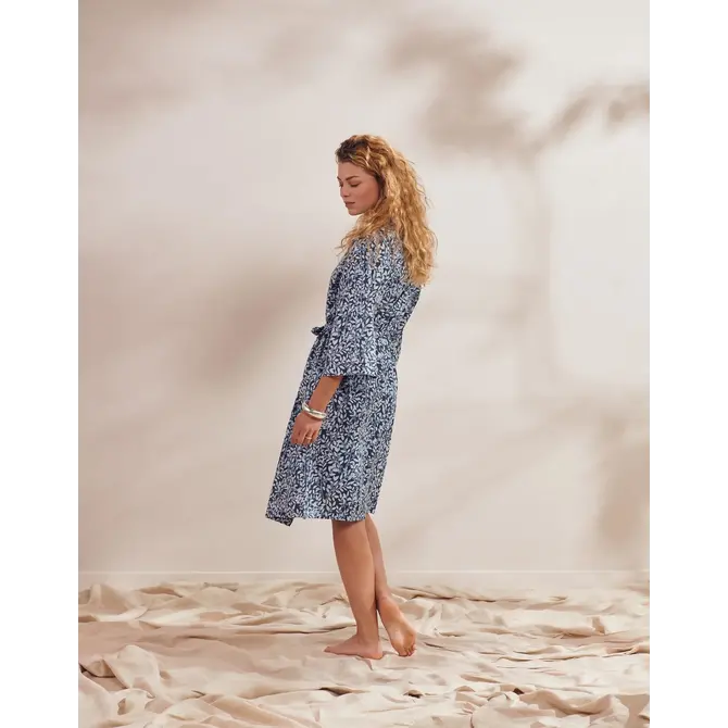 Essenza Sarai Lenthe Kimono sloe blue S Essenza Sarai Lenthe Kimono sloe blue S