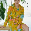 Pip Studio Pip Studio Peignoir Bonne Soirée - Jaune XXL