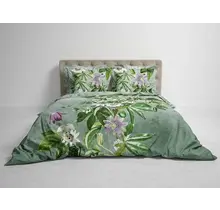 Heckett & Lane Bertil Housse de couette Laurel Green 200x200/220