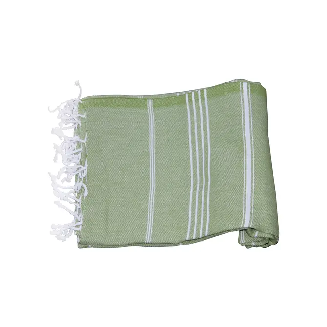 Serviette de Hamam 100%coton 100x180cm Vert olive