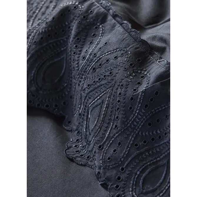 Essenza Maen  dekbedovertrek Nightblue 2p set 200x220