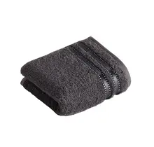 Serviette de toilette Foxes Cult de Luxe 7660 Graphit 30x50