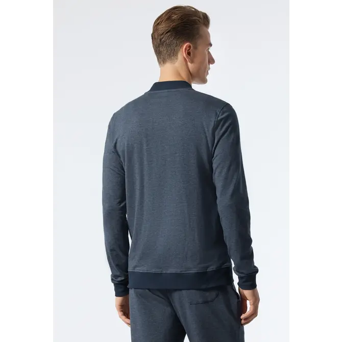 Veste Schiesser bleu foncé 178153 48/S