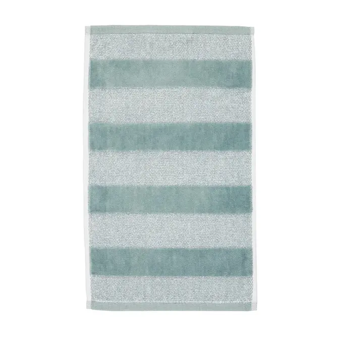 Beddinghouse Sheer Stripe Guest towel Green 30x50 cm Beddinghouse Sheer Stripe Guest towel Green 30x50 cm