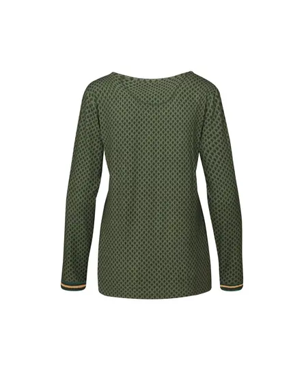 Pip Studio Trice Long Sleeve Top Suki Forest Green L