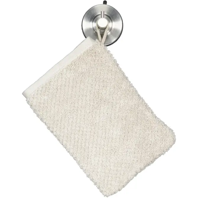 Cawo Pure Uni Washandje 16x22 kreide