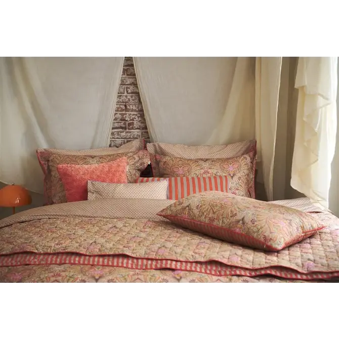 Housse de couette Pip Studio Alba Khaki 240x200/220 cm Housse de couette Pip Studio Alba Khaki 240x200/220 cm