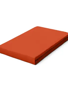 Schlafgut Pure Jersey Boxspring Hoeslaken XL - 180x200 - 200x220 269 Red Mid