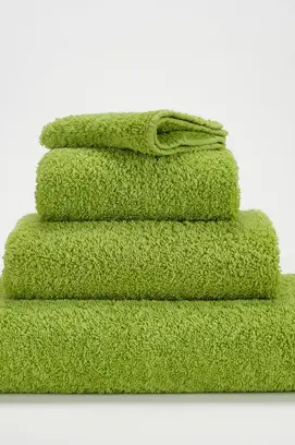 Abyss & Habidecor Super Pile Face Cloth 30x30 165 apple green