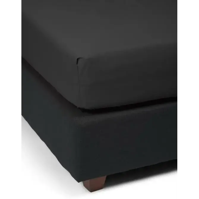 Essenza Minte drap-housse 90x200 Anthracite