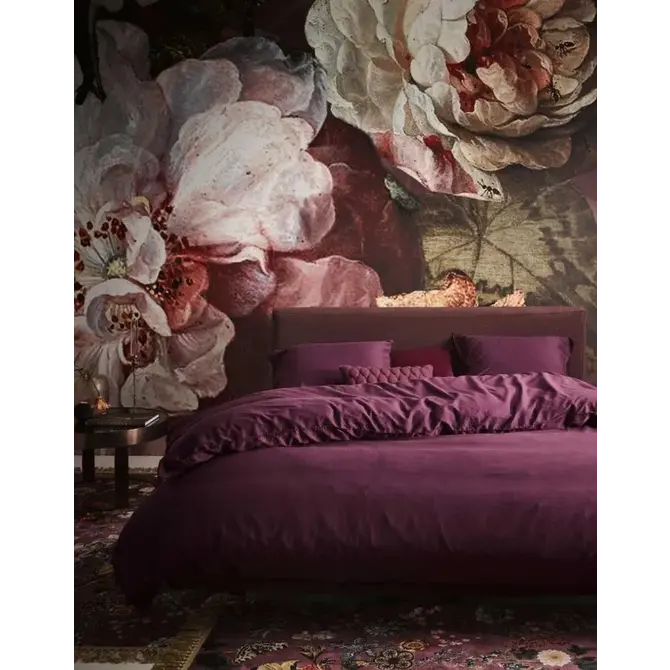 Essenza Minte housse de couette Burgundy 2p set 260x220