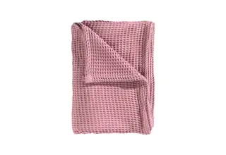 Heckett & Lane Wafel Plaid 180x260 Baby Pink