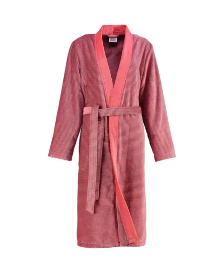 Cawo 6431 Velours Dames Badjas Kimono Rot 44