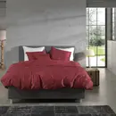 Zo! Home Zo!Home Satinado Housse de couette 140x200/220 Spicy Red