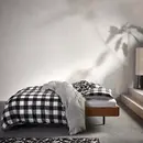 Essenza Essenza Chess Duvet Cover Anthracite 260x200/220