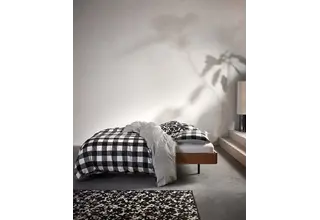 Essenza Chess Duvet Cover Anthracite 260x200/220