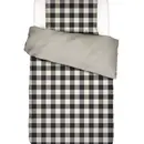 Essenza Essenza Chess Dekbedovertrek Anthracite 260x200/220