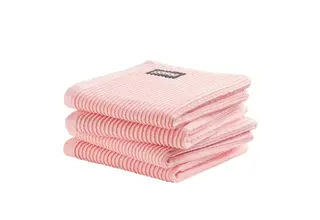 DDDDD lavette Basic rose pastel 30 x 30 cm