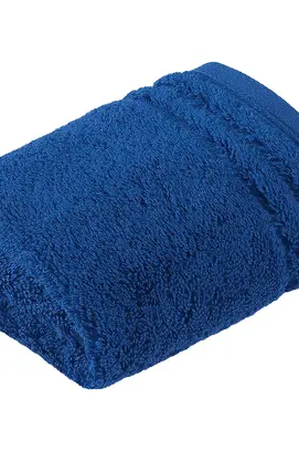 Vossen Gezichtsdoekje Vienna Style Supersoft  Deep Blue 30x30