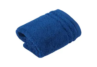 Chiffon Foxes Face Vienna Style Supersoft Deep Blue 30x30