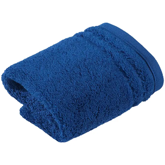 Chiffon Foxes Face Vienna Style Supersoft Deep Blue 30x30