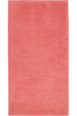 Cawo Lifestyle Uni Handdoek 50x100 koralle
