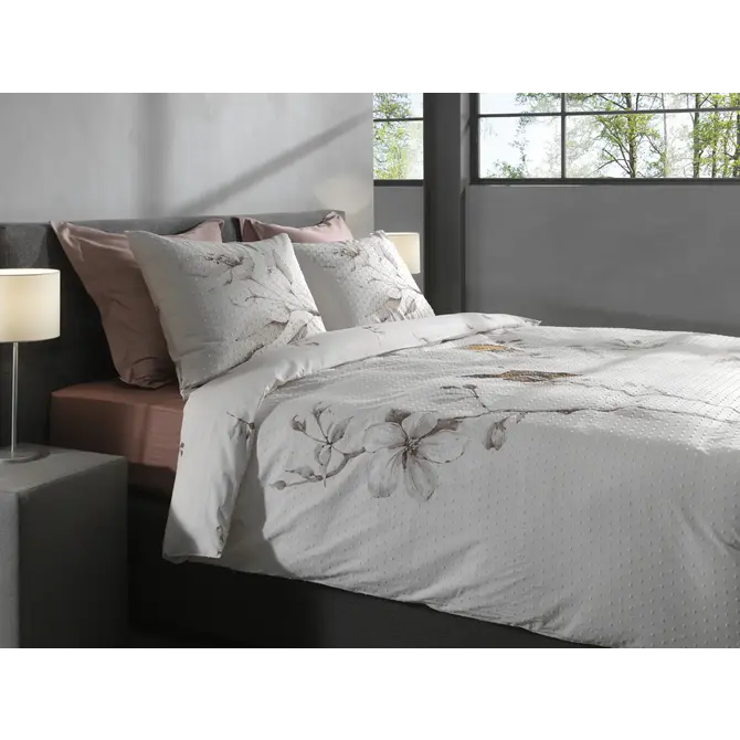 Zo! Home Birdie Dekbedovertrek 200x200/220 Off-White