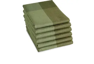 DDDDD theedoek Blend 60x65 olive green
