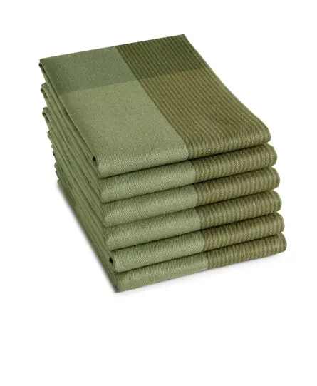 DDDDD theedoek Blend 60x65 olive green