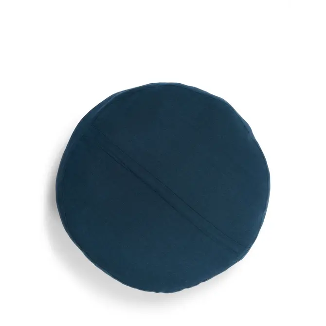 Coussin Essenza Mads Sarcelle foncée 45 cm rond