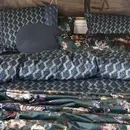 Essenza Essenza Mads cushion Dark teal 45 cm round