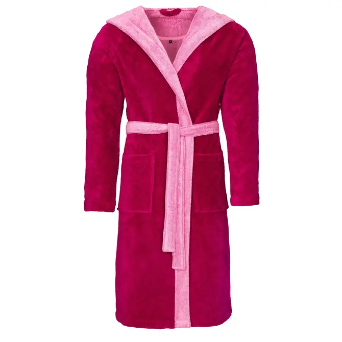 Peignoir Vossen Canneberge coquelicot/fuchsia clair L