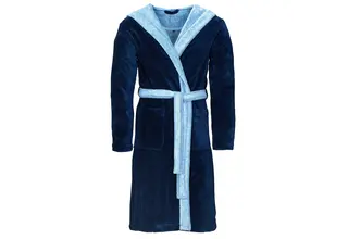 Vossen Badjas Poppy winternight/steelblue  L