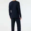 Schiesser Schiesser Pyjama long bleu foncé 178109 58/3XL