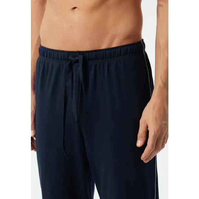 Schiesser Pyjama Long dark blue 178109 58/3XL