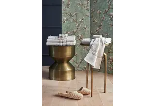 Beddinghouse x Van Gogh Museum Gant de toilette Fleurir Blanc cassé