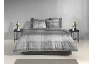 Zo! Home Marley Dekbedovertrek 140x200/220 Ink Black