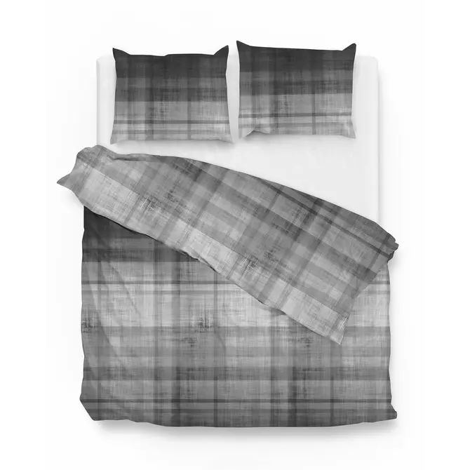 Zo!Home Marley housse de couette 140x200/220 Ink Black