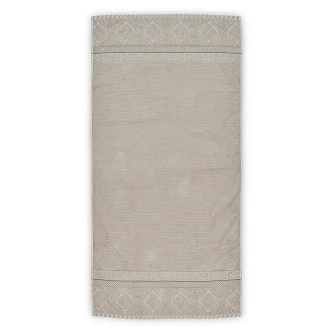 Pip Studio Serviette de bain Soft Zellige - Khaki 70 x 140 cm