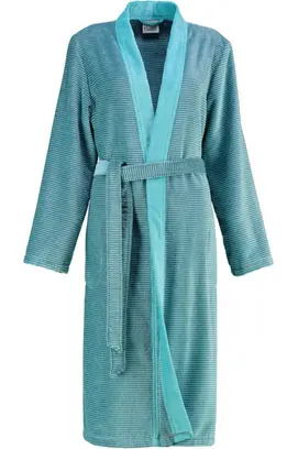 Cawo 6431 Velours Dames Badjas Kimono Turkis 42