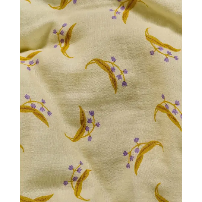Covers & Co Lily melody Kussensloop Lemon yellow 60x70